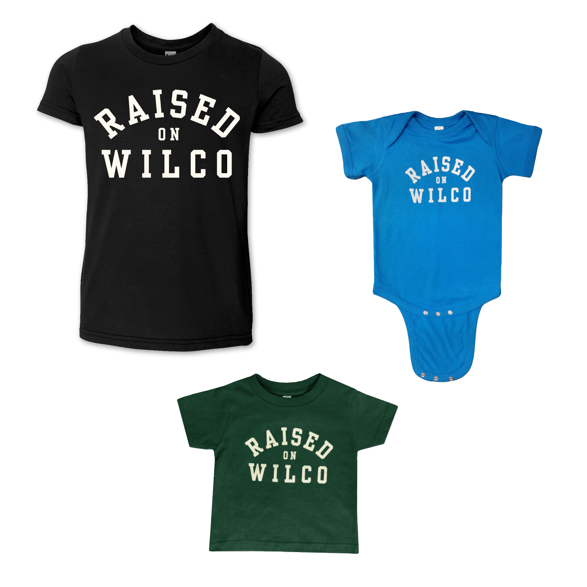 Kid's Raised on Wilco T-shirt