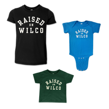 Load image into Gallery viewer, Kid's Raised on Wilco T-shirt
