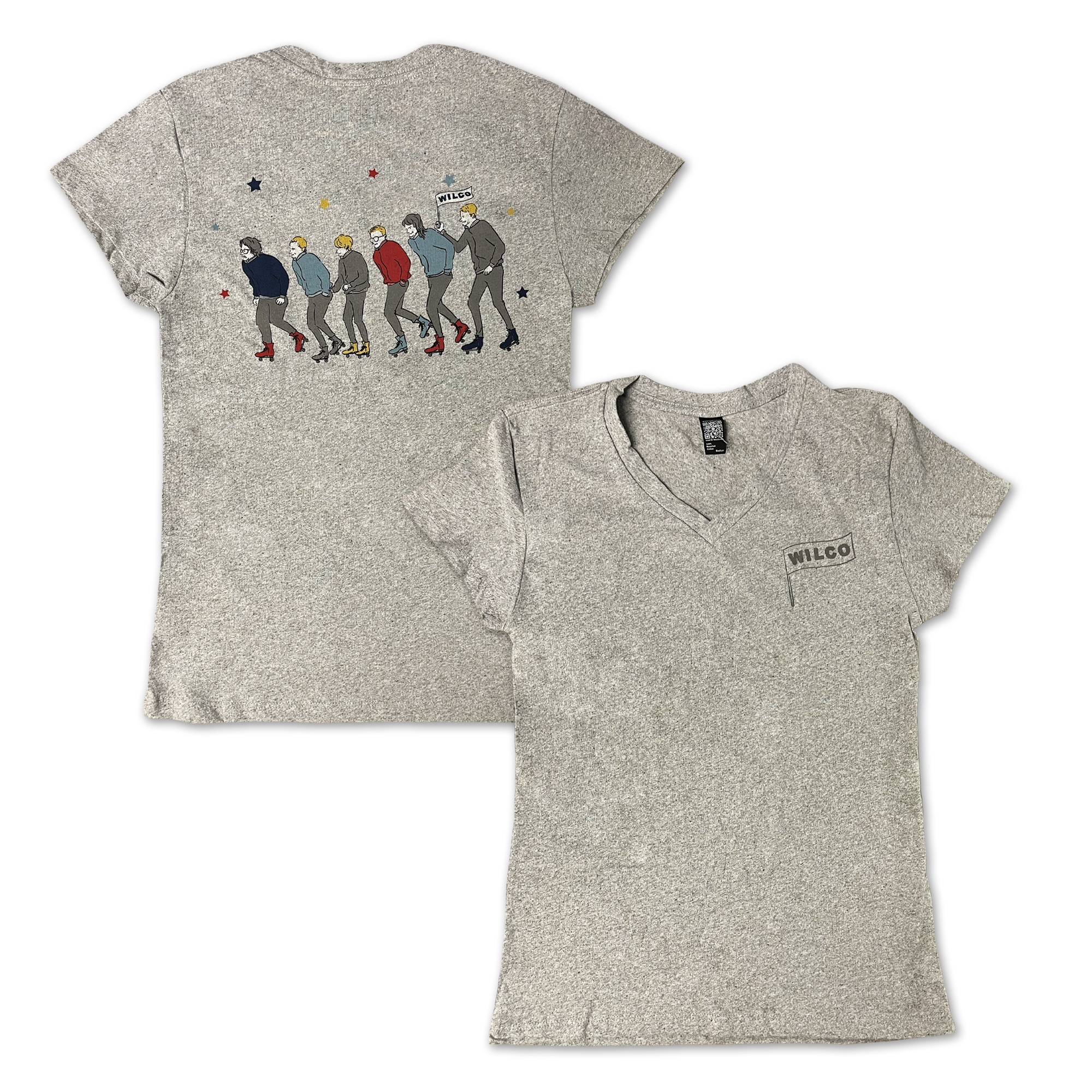 Womens Rollerskaters T-shirt