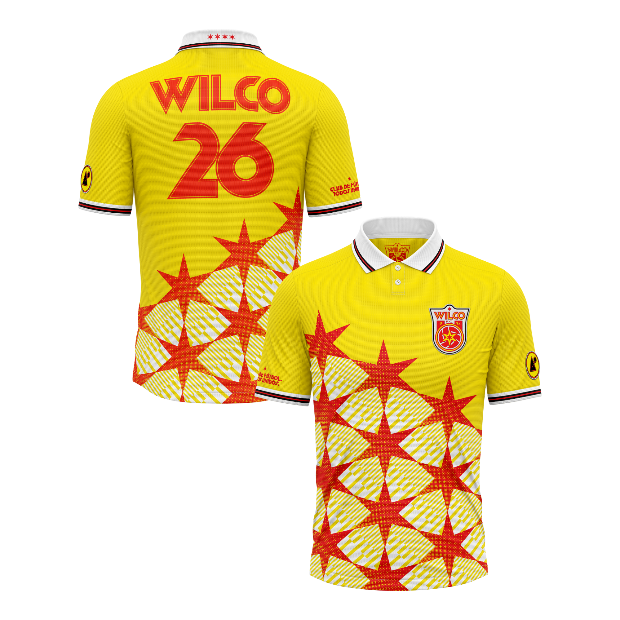 Official Short Sleeve Collared Fútbol Kit