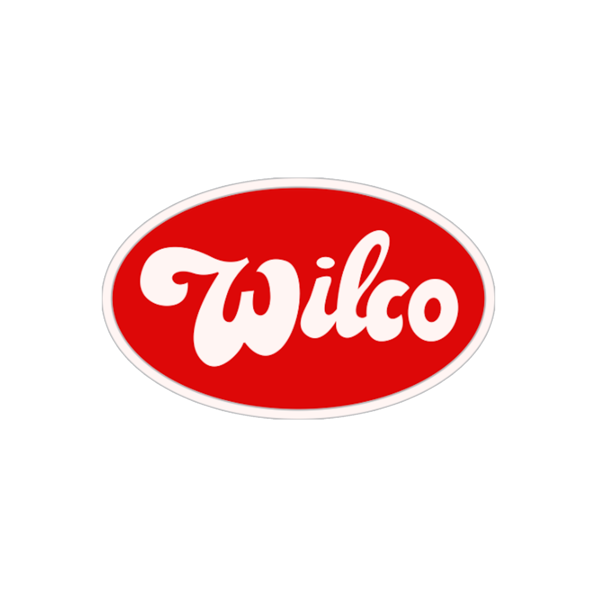 Red Retro Logo Patch