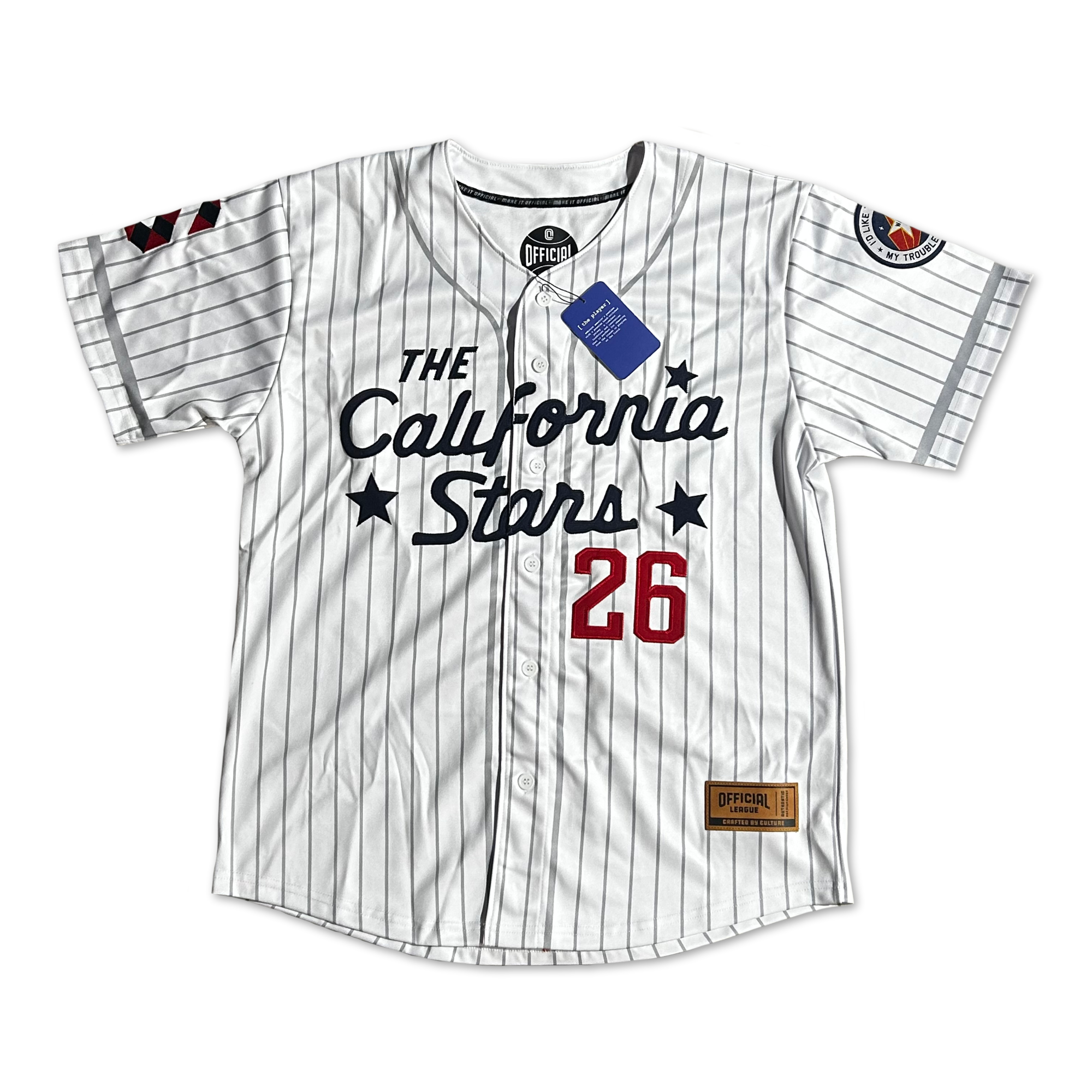 California Stars Baseball Jersey