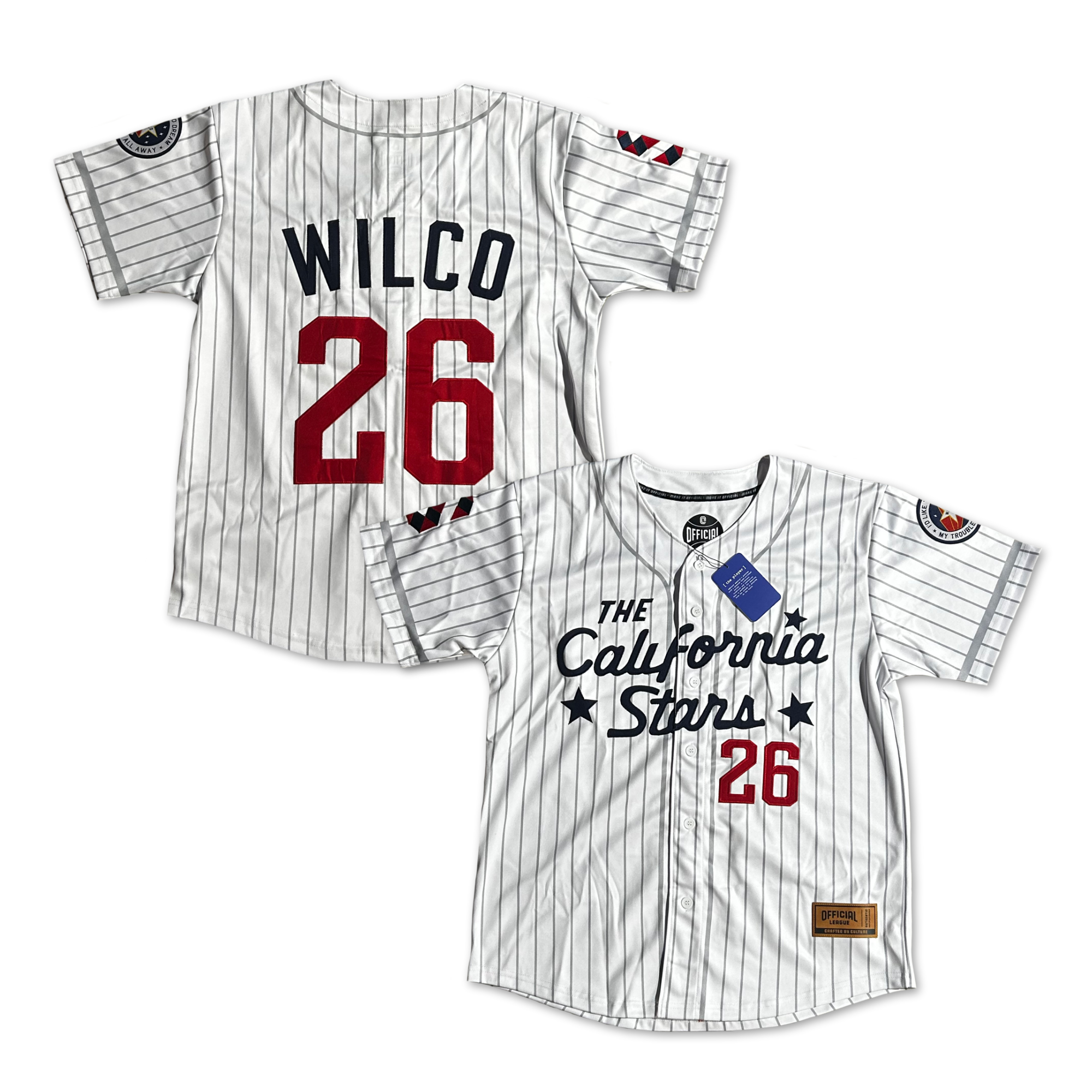 California Stars Baseball Jersey