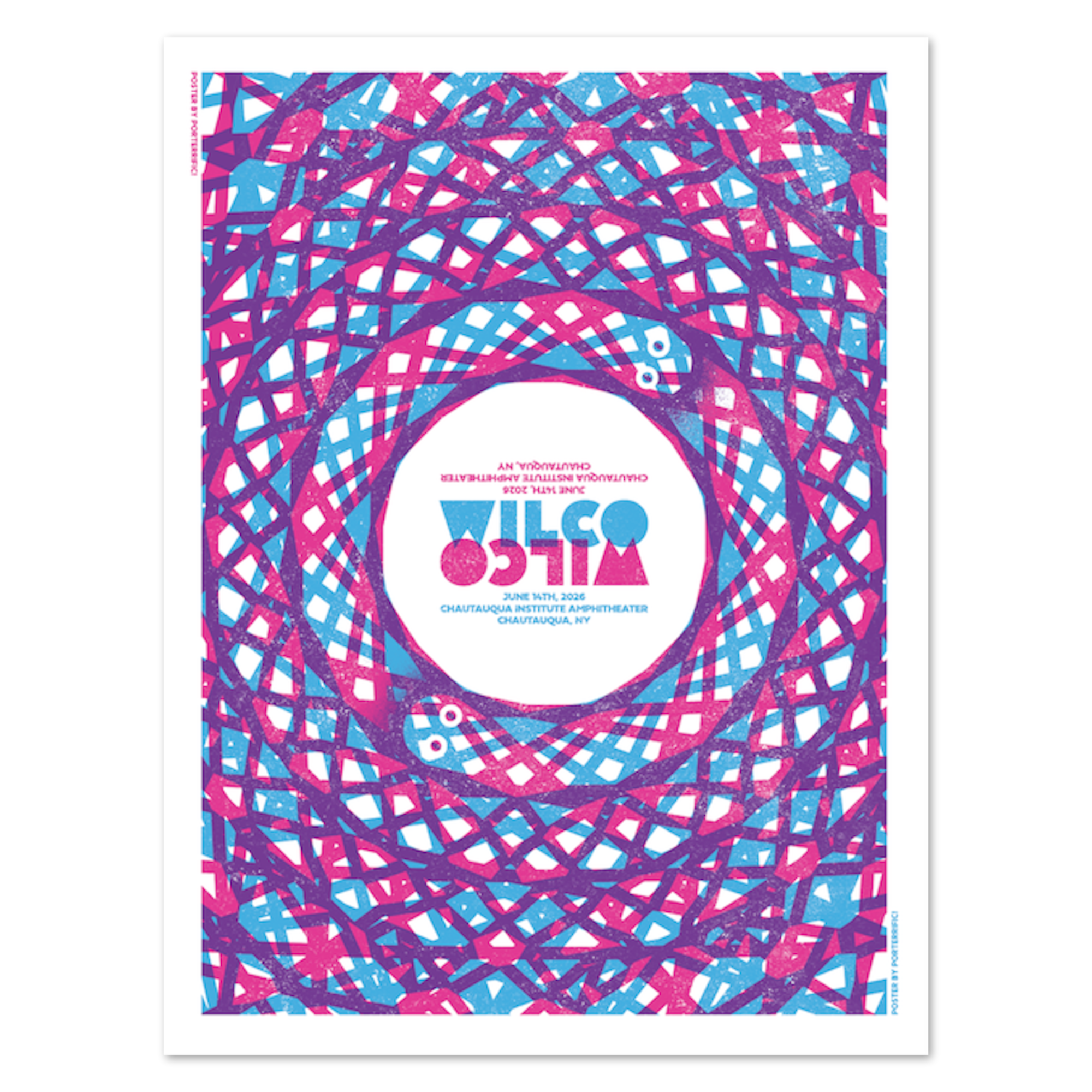 Chautauqua Institution Amphitheater (6-14-26 Chautauqua, NY) Poster
