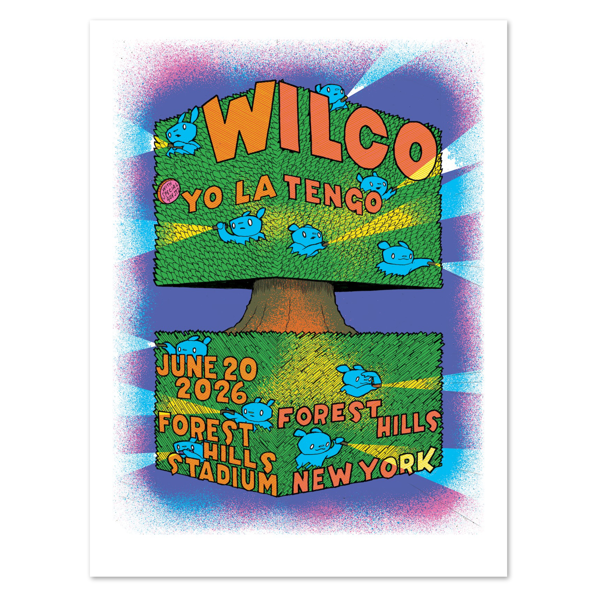 Forest Hills Stadium (6-20-26 Forest Hills, NY ) Poster