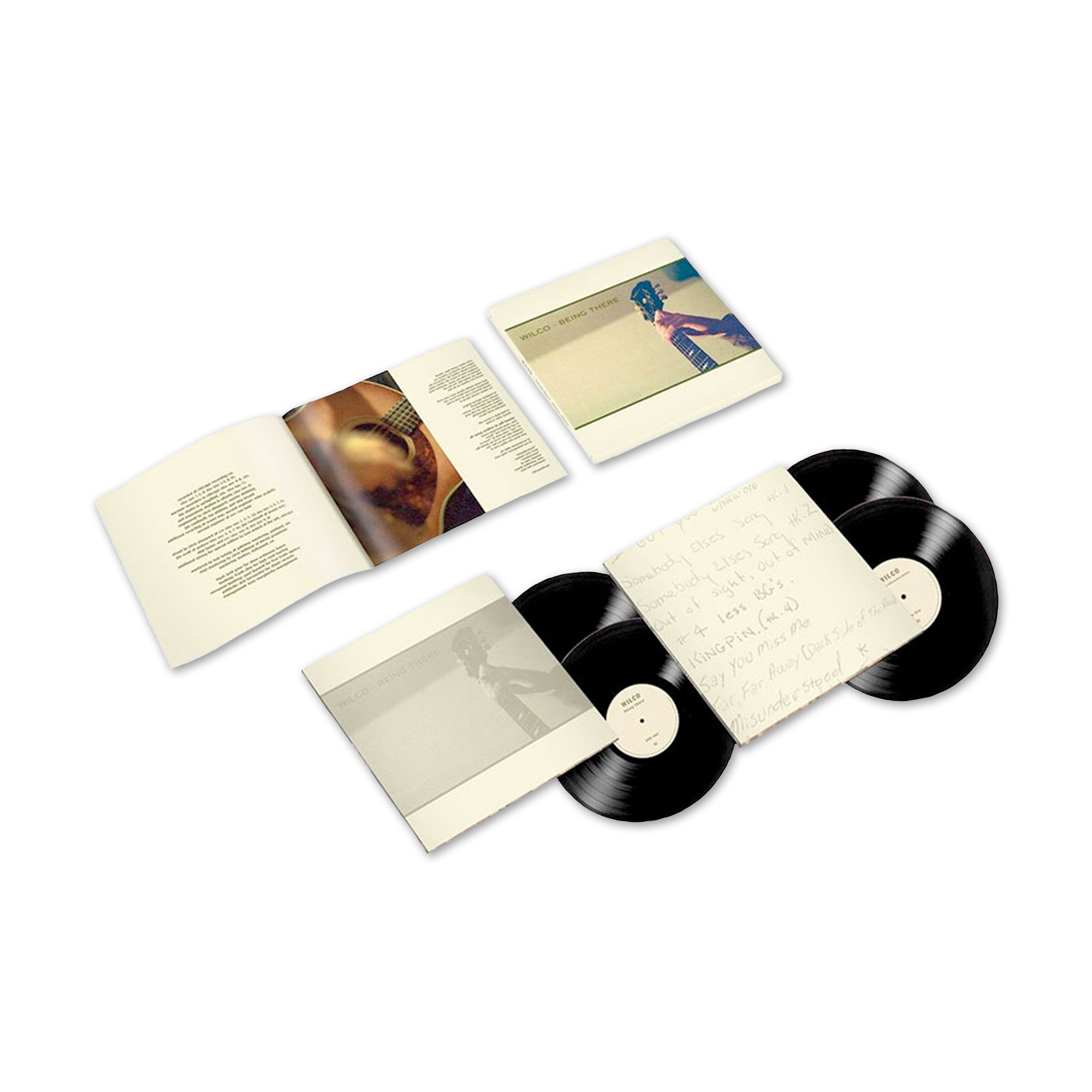 Being There Deluxe Edition (Black) Vinyl 4xLP