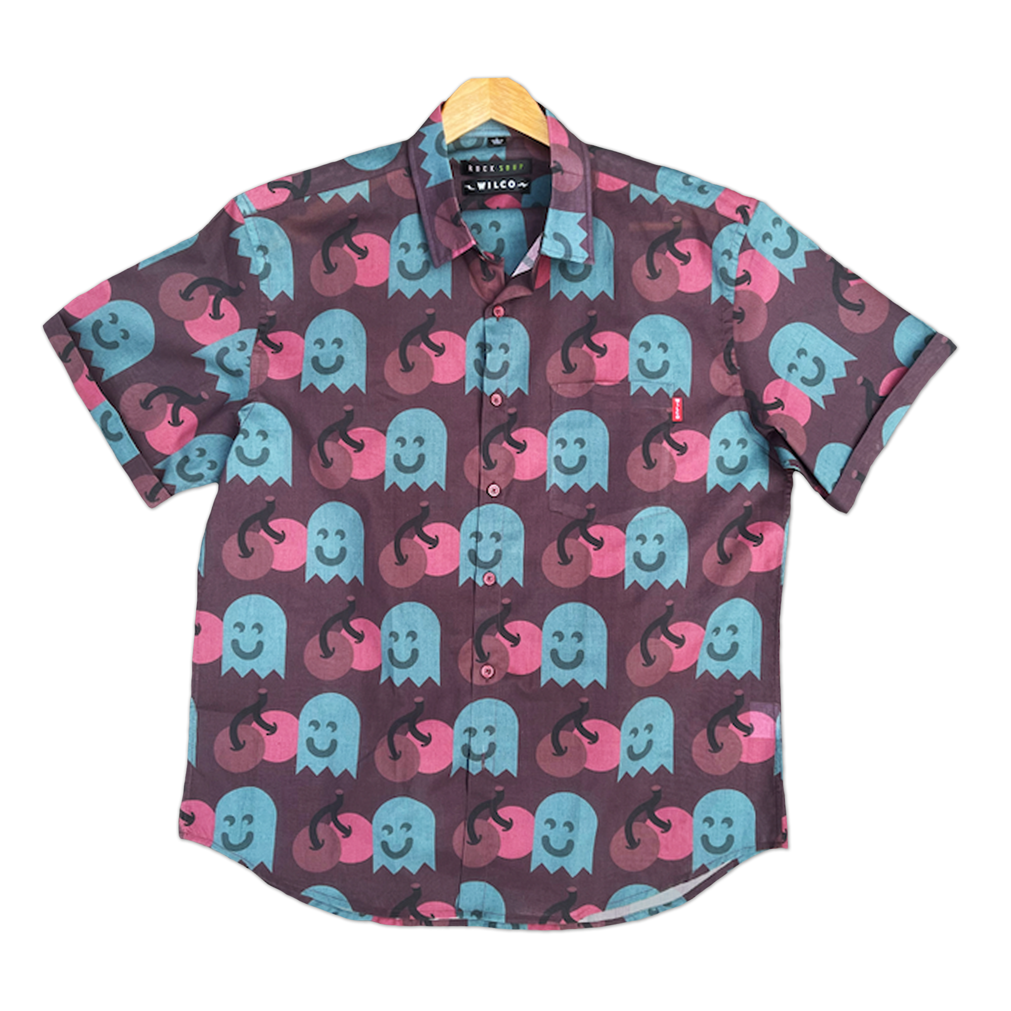 Wilco x ROCK|SOUP Cherry Ghost LIGHTWEIGHT PJ Top