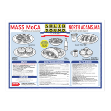 Load image into Gallery viewer, Solid Sound Festival 2022 Laminated Diner Poster + Digital Download
