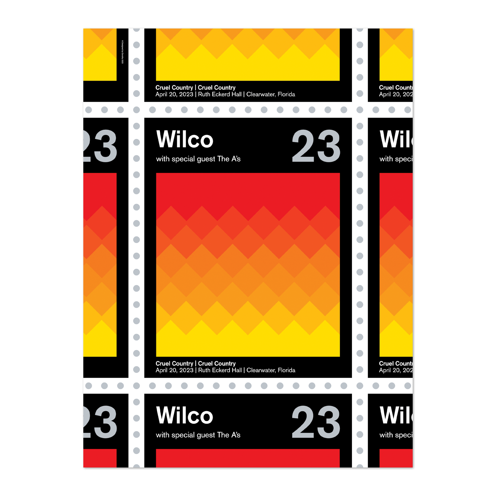 Ruth Eckerd Hall [4-20-23, Clearwater, FL] Poster
